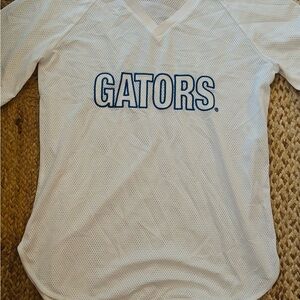 University of Florida White Mesh Athletic Jersey
